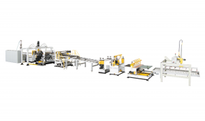 PC, PMMA, GPPS Plastic mpempe akwụkwọ & efere extrusion Line