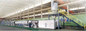 Large dayameta HDPE Water Tụkwasịnụ na Gas Tụkwasịnụ Pipe extrusion Line