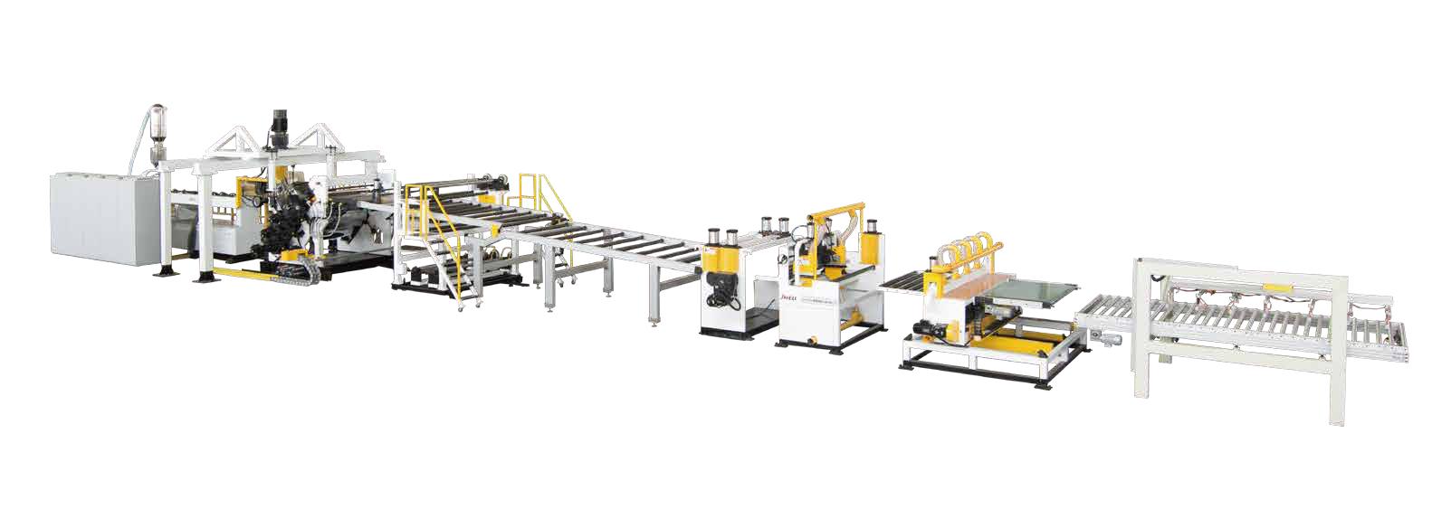 PC/PMMA/GPPS/ABS Plastic Sheet & Plate Extrusion Line