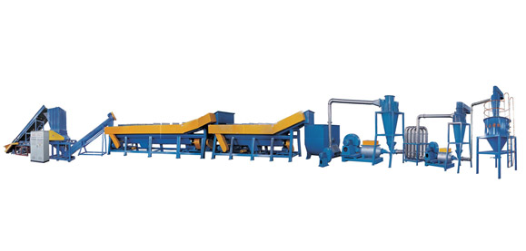 DYQX Series Lumpish Plastic, Film Crushing, Washing And Recycling Line