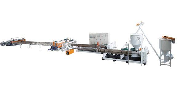 XPS Heat Insulation Foaming Boad Extrusion Line (CO2 Foaming Technology)