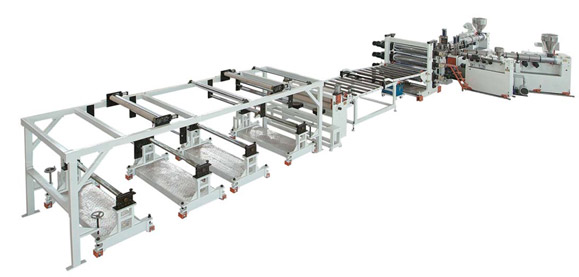 PP & Calcium Powder Environmental Protection Sheet Extrusion Line