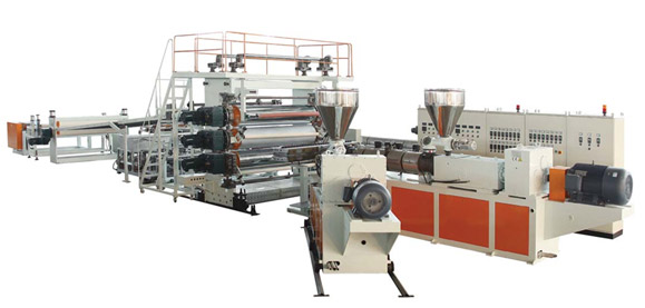 Factory Promotional Пластиковые Экструдеры -
 PP & Wood Powder、Bamboo Powder And Fiber Composite Sheet Extrusion Line – Jwell