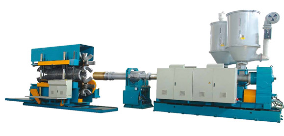 Low price for Twin Screw Extruder For Lab Experiment -
 HDPE/PP/PVC Vertical Type Double Wall Corrugated Pipe and PVC Ribbed Pipe Extrusion Line – Jwell