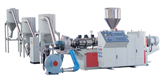 SJZ Series Counter Rotation Conical Twin-screw Pelletizing Machine