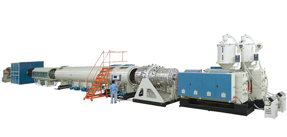 Big Discount Single Barrel Twin Screw Plastic Extruder -
 Large Diameter HDPE Water Supply and Gas Supply Pipe Extrusion Line – Jwell