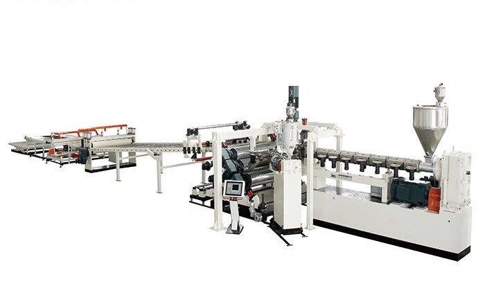 PC, PMMA GPPS Plate Extrusion Line