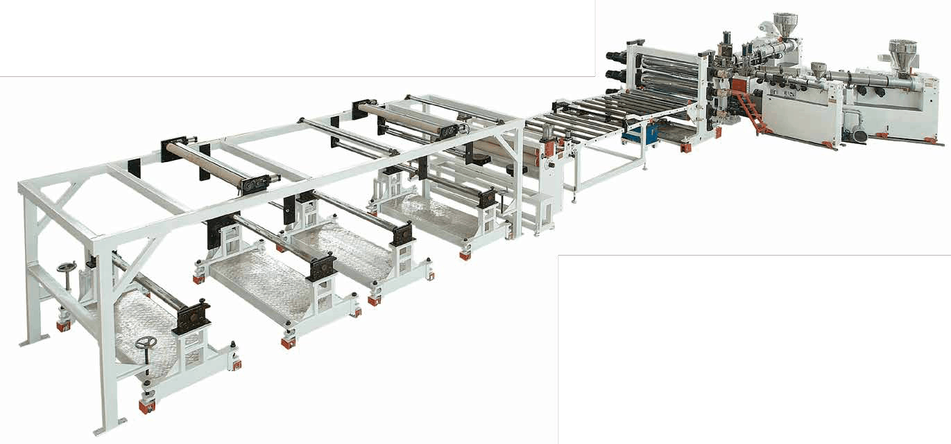 PP & Talc Powder Environmental Protection Sheet Extrusion Line