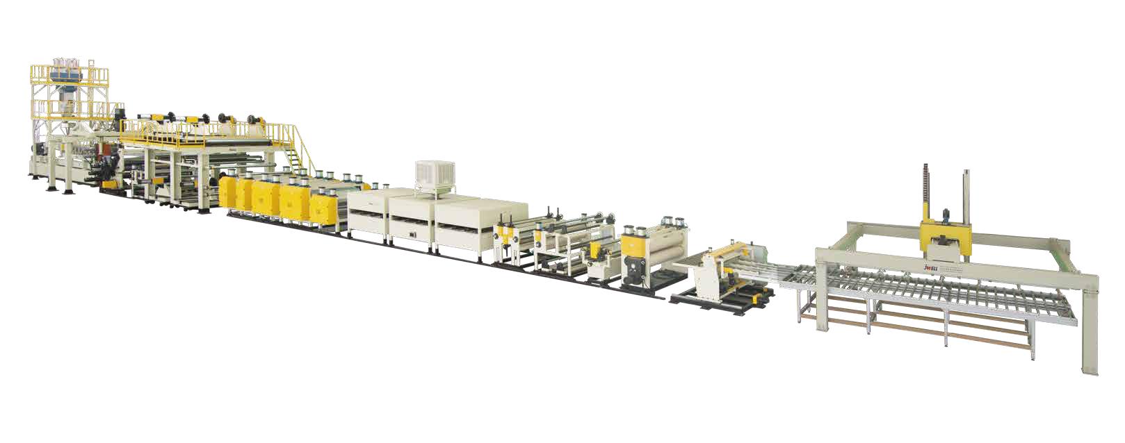 High Speed Aluminum Plastic Composite Panel Extrusion Line