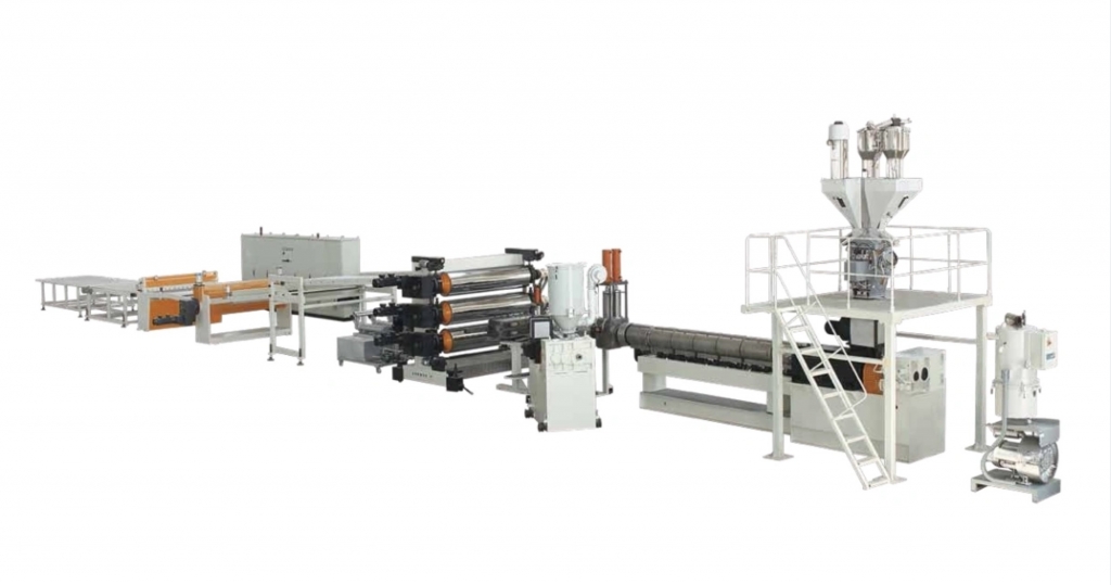 ABS HIPS Refrigerator plate extrusion line