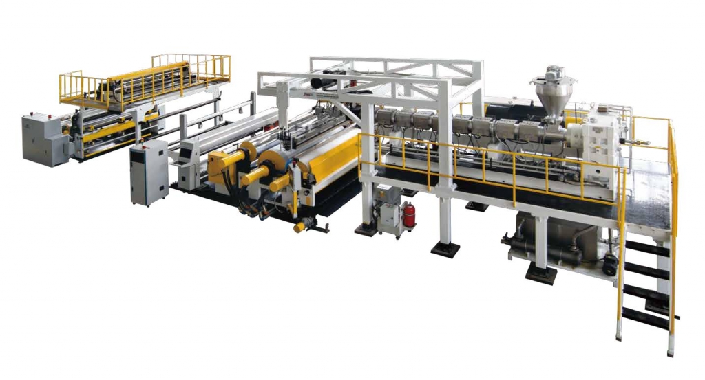 EVA/POE/PVB/SGP Film Extrusion Line EVA/POE/PVB/SGP Film Extrusion Line