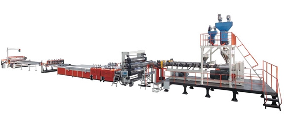 PP PE POM board extrusion line