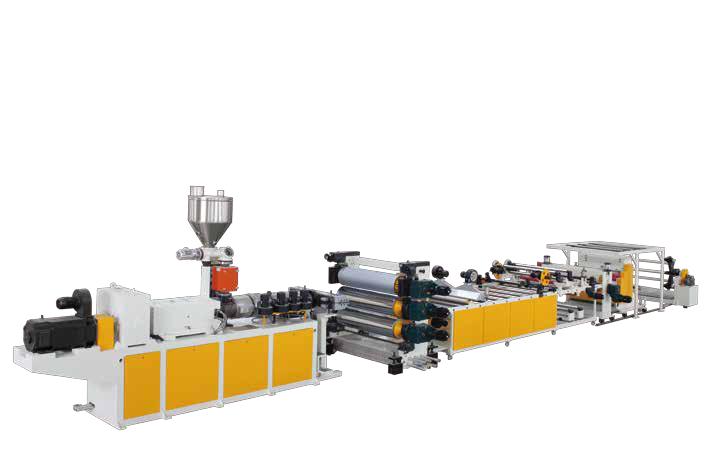 PVC Transparent Sheet and Rigid Sheet Extrusion Line