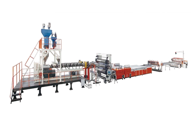 PP PE POM board extrusion line