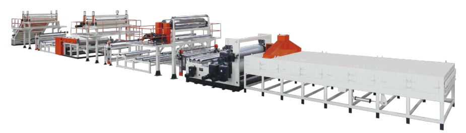 PVC homoegeneous LVT SPC WPC floor extrusion line 1 PVC homoegeneous LVT SPC WPC floor extrusion line