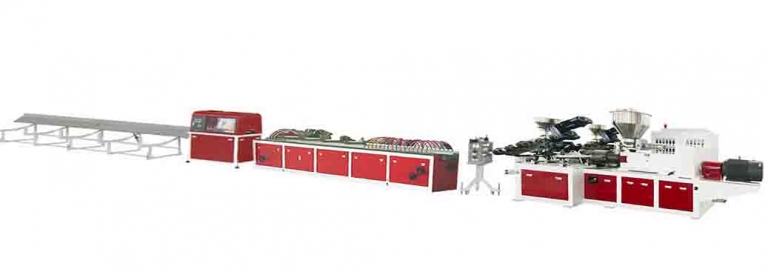 PVC homoegeneous LVT SPC WPC floor extrusion line