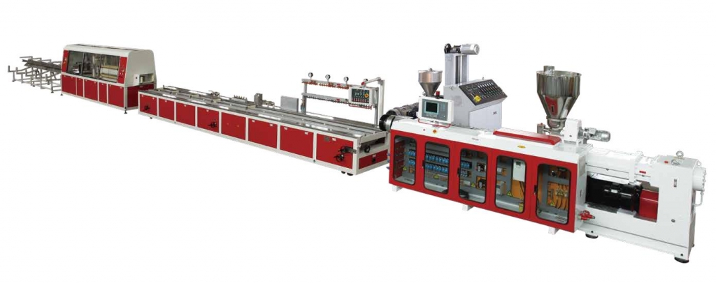 PVC profile production line