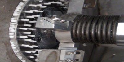 Single screw extruder pelletizing line