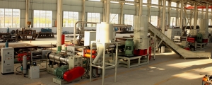 single screw repelletizing line