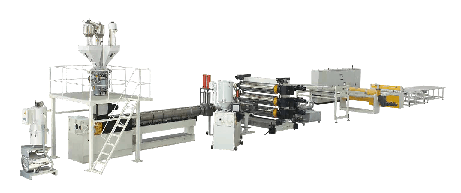 ABS, HIPS Single/Multi-layer Plate Extrusion Line