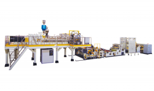 Twin Screw Dyer-free Vented PET Sheet Extrusion Line