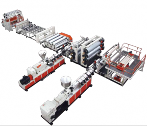 TPO/PVC water proof extrusion line