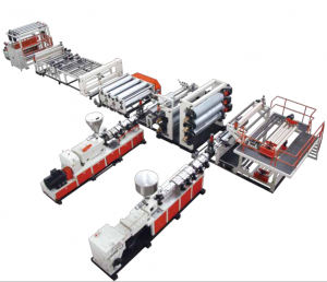 TPO/PVC/PE/EVA/CPE Waterproof extrusion line